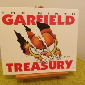 "Garfield Treasury" Special Edition ~ Free Shipping! ☆ Retro Reading Comic Book